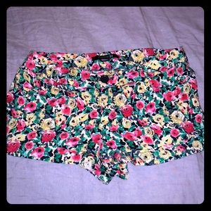 Forever 21 flower shorts